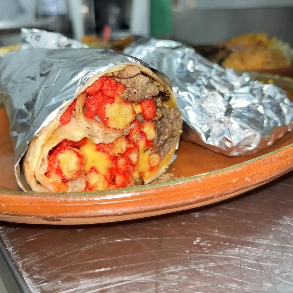 Hot Cheeto Burrito