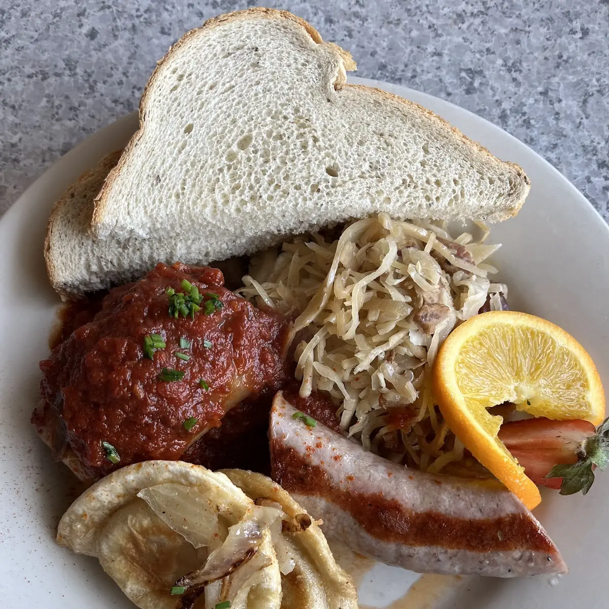 Polish Combination Plate