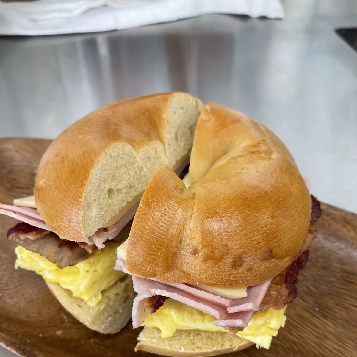 Ham Egg & Cheese