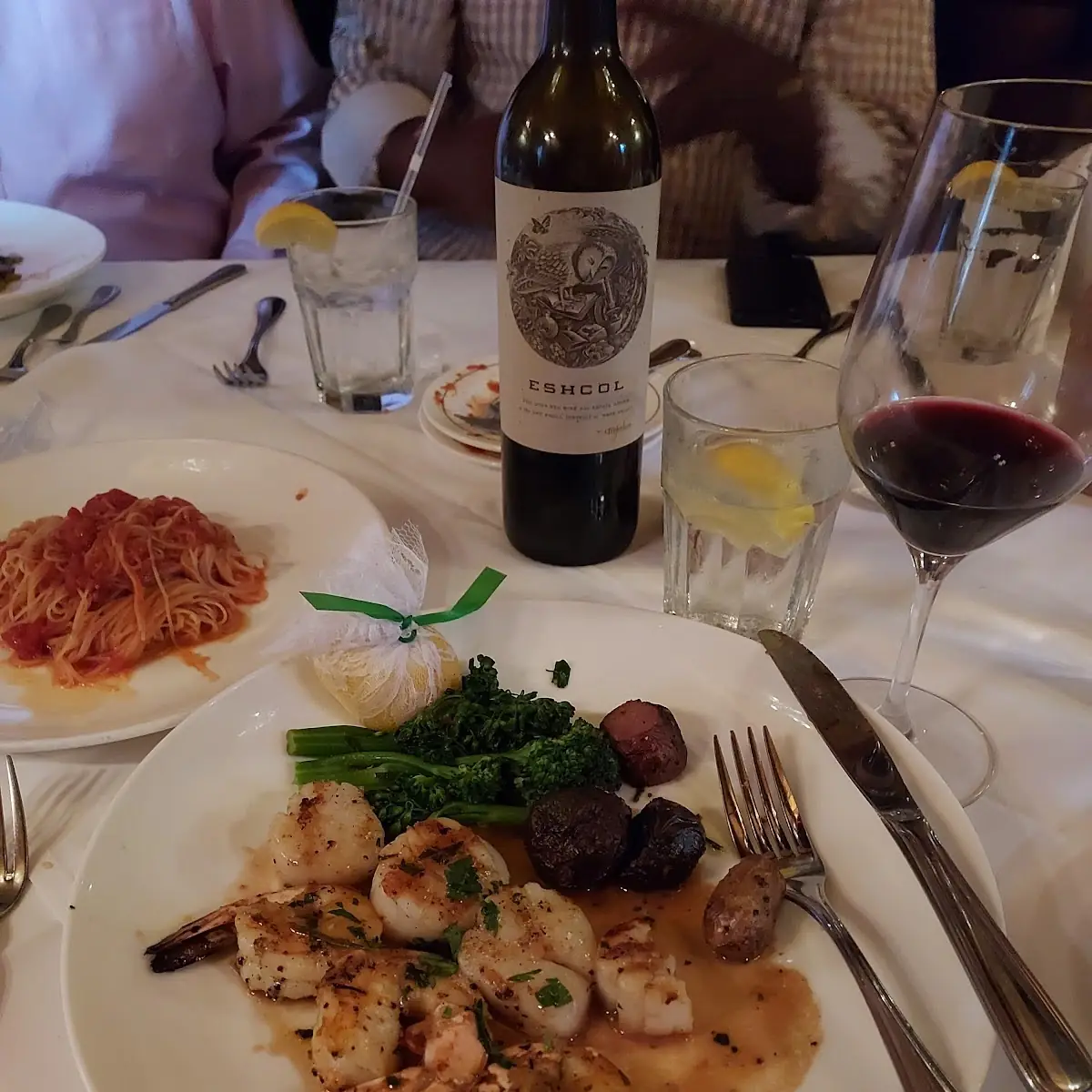 Veal & Shrimp Marsala