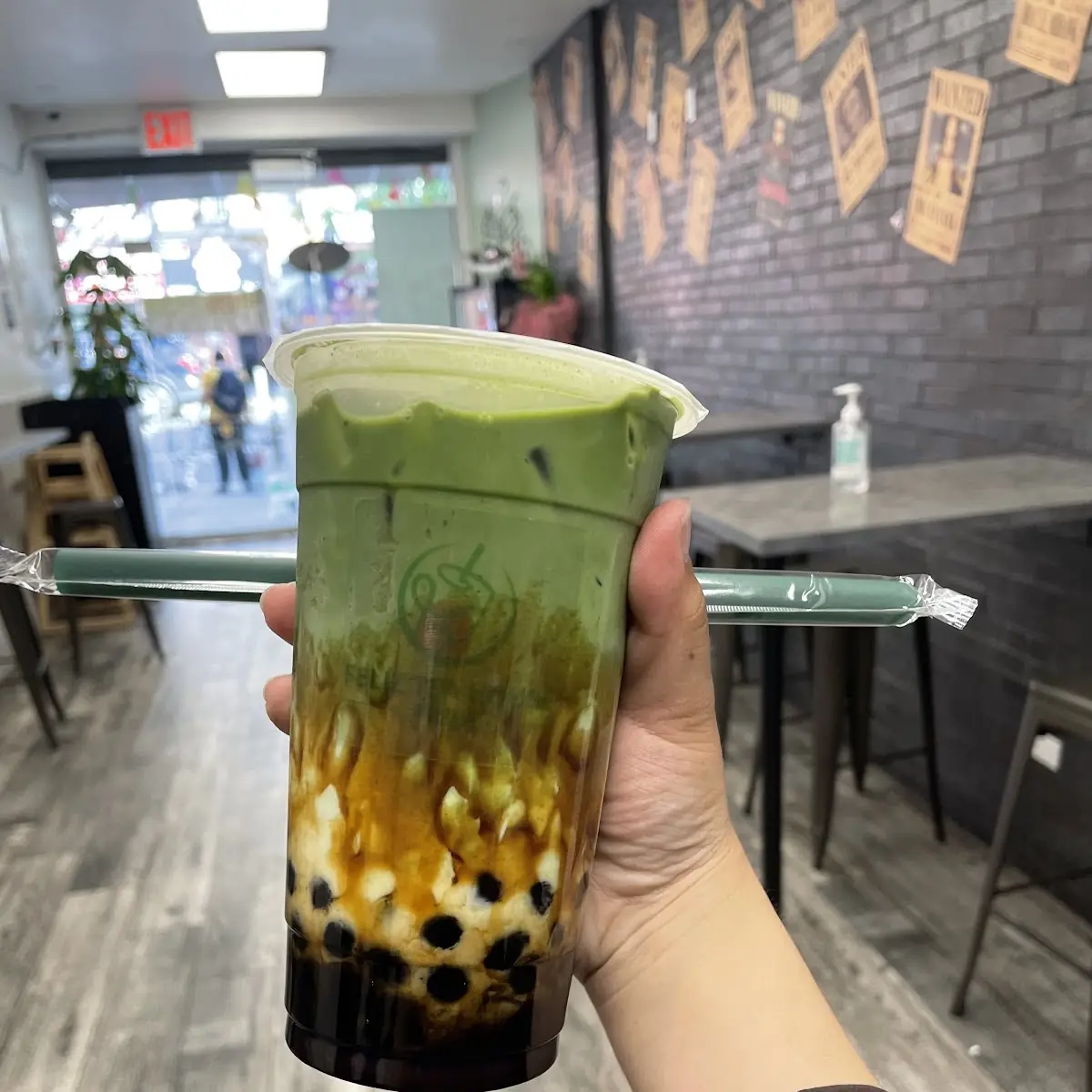 Matcha Bubble Milk