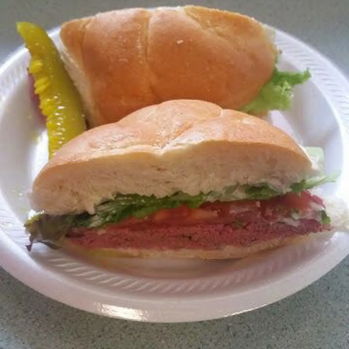 Roast Beef Sandwich with Tomato