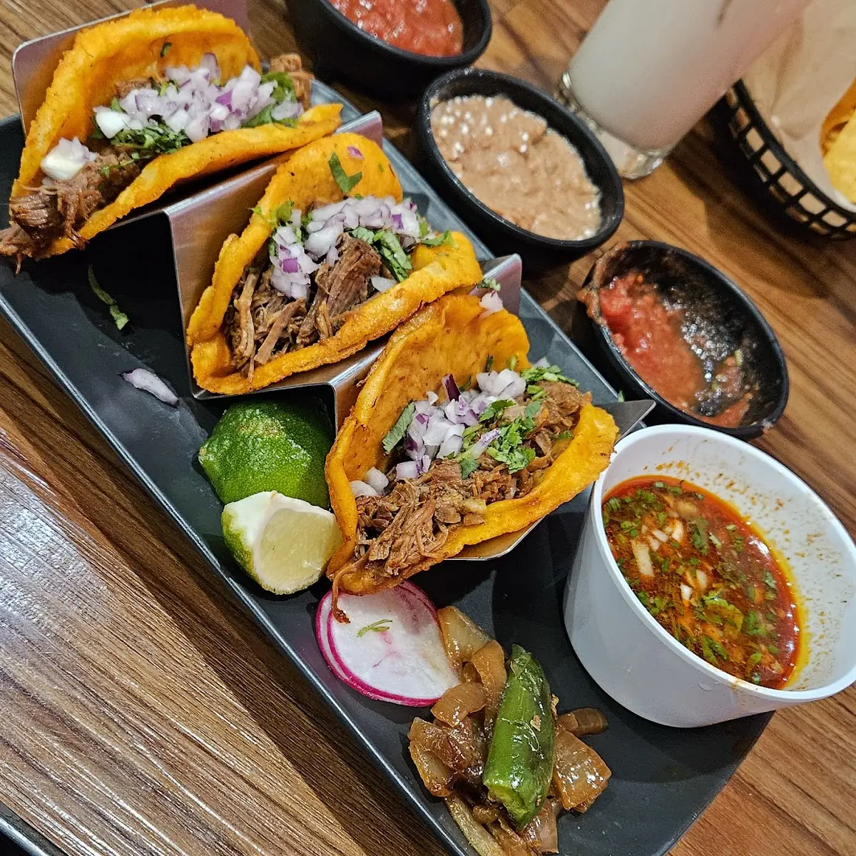Queso Birria Tacos