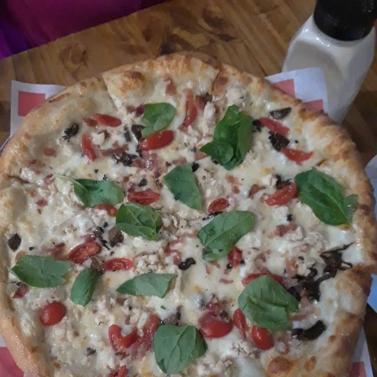 Pizza Carbonara Mediana