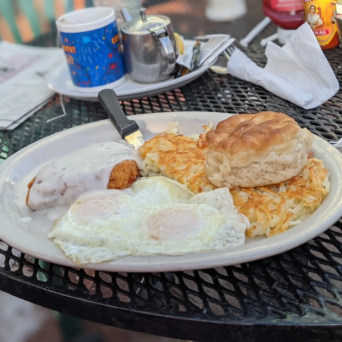 Chicken Fried Steak Breakfast
