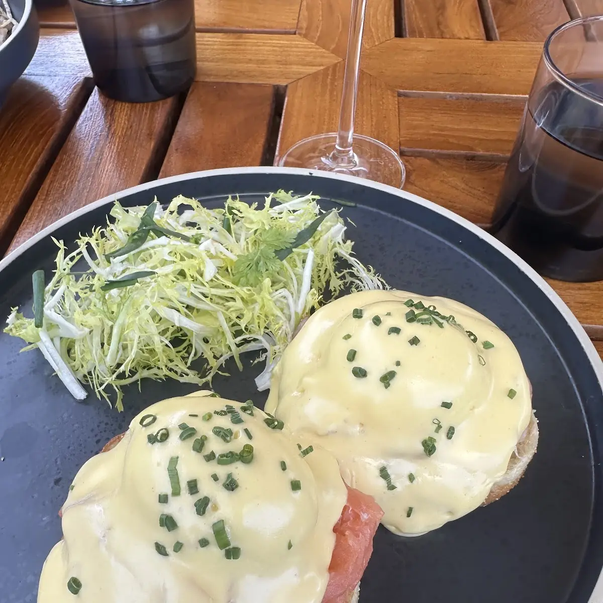 Smoked Salmon Eggs Benedict