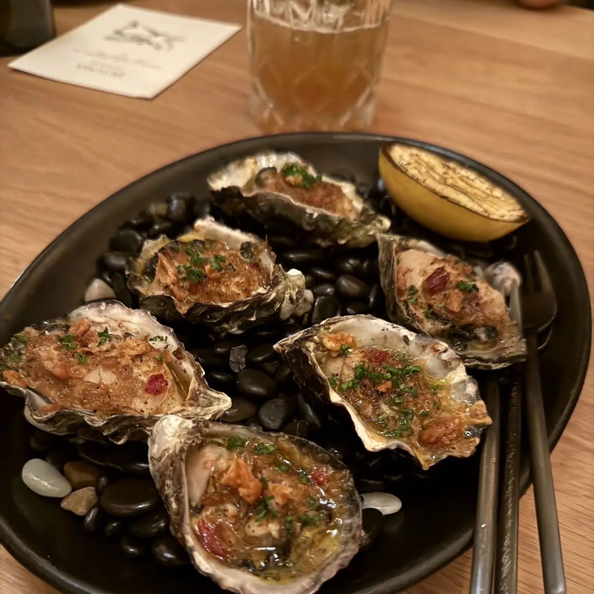 Wood Fired Oysters