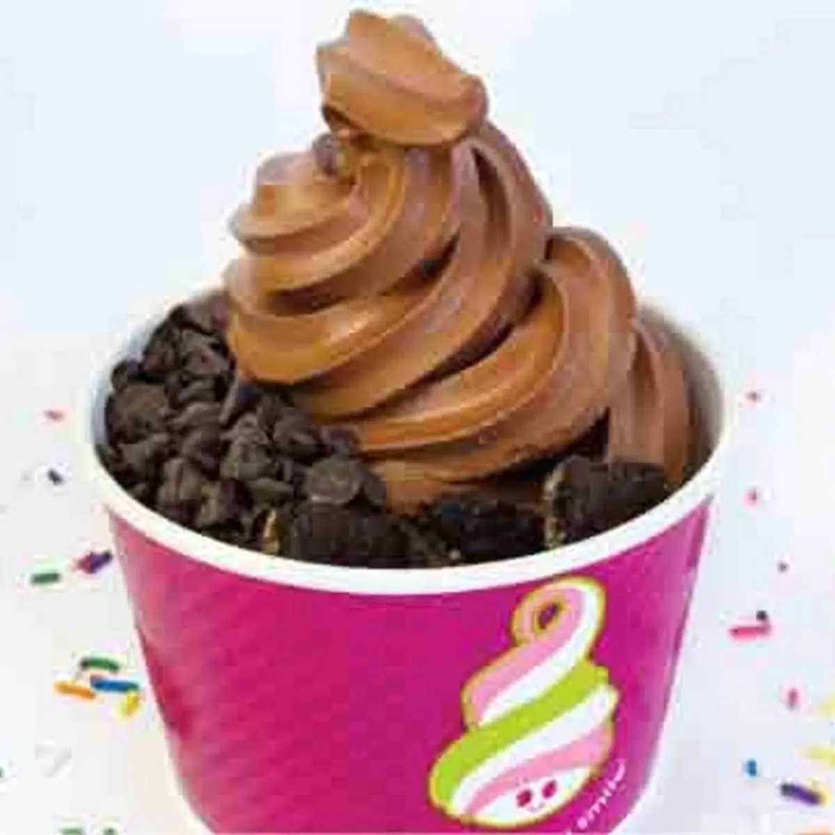 Swirled Frozen Yogurt