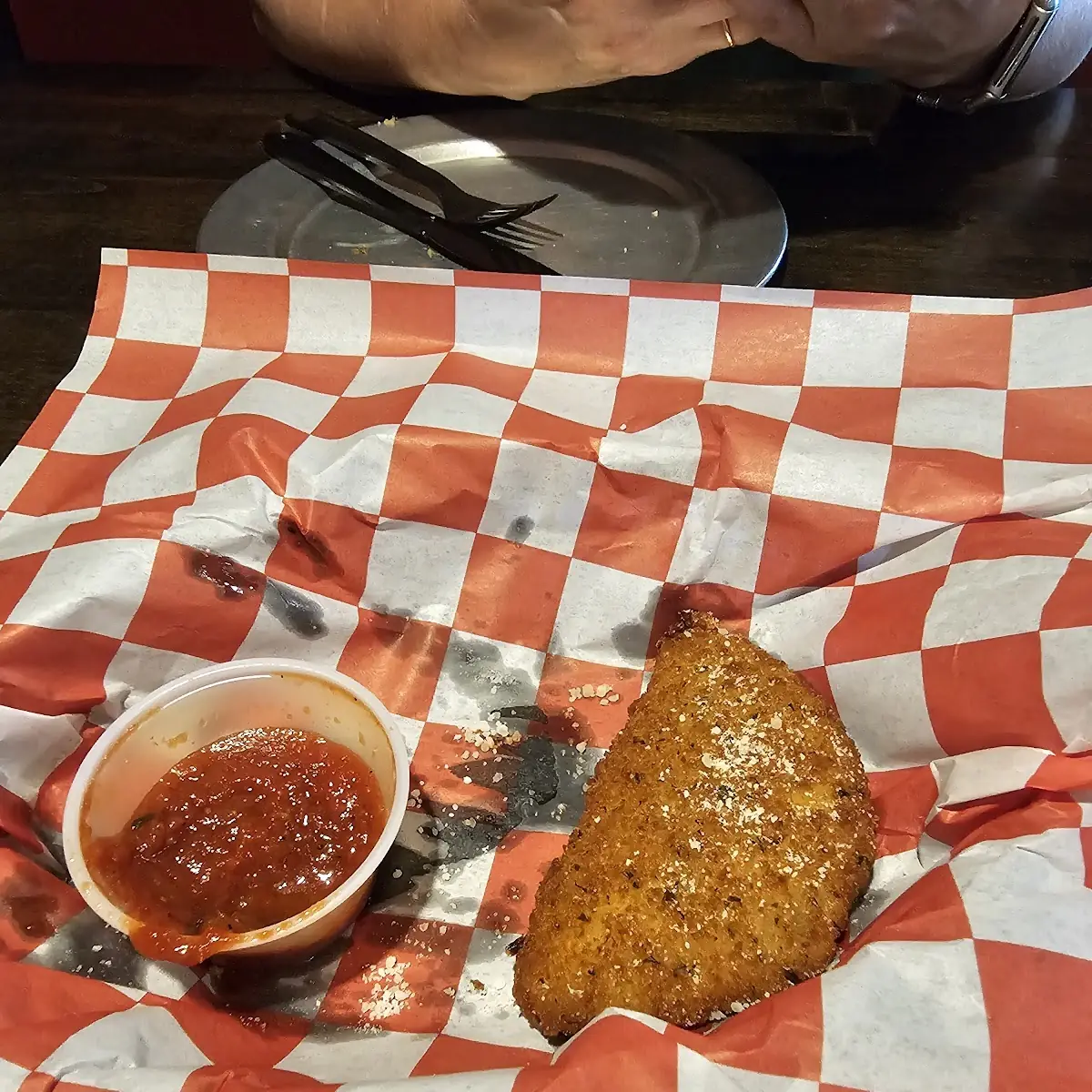 Half Moon Fried Cheese