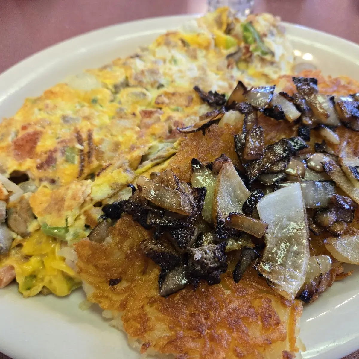 Mushroom Omelette