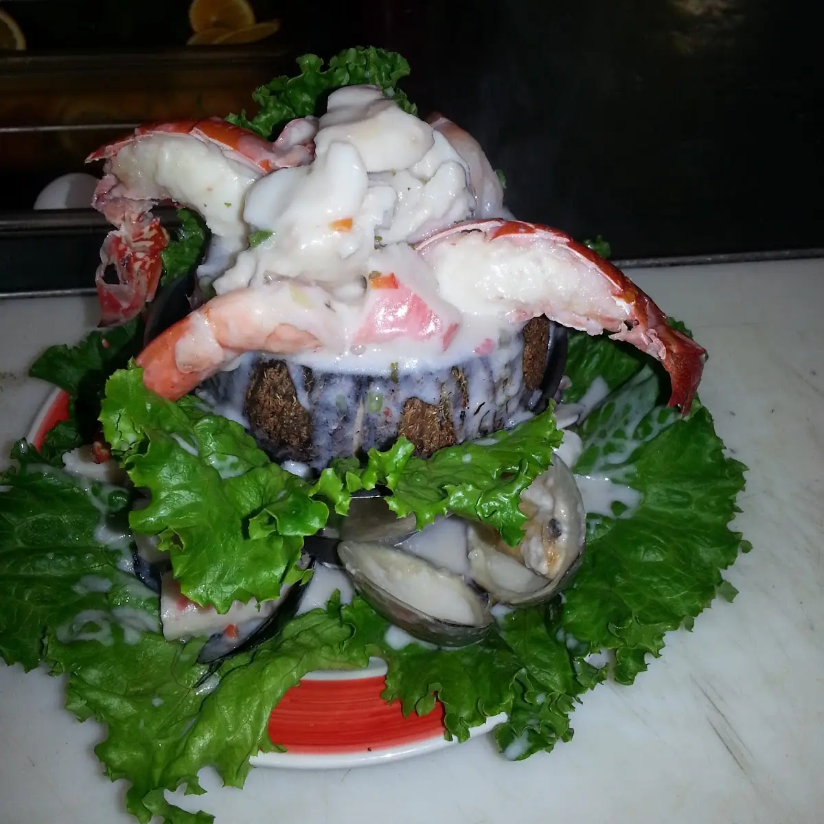 Mariscada En Salsa de Coco
