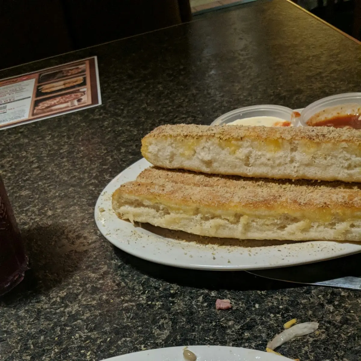 Salad and Bread Sticks