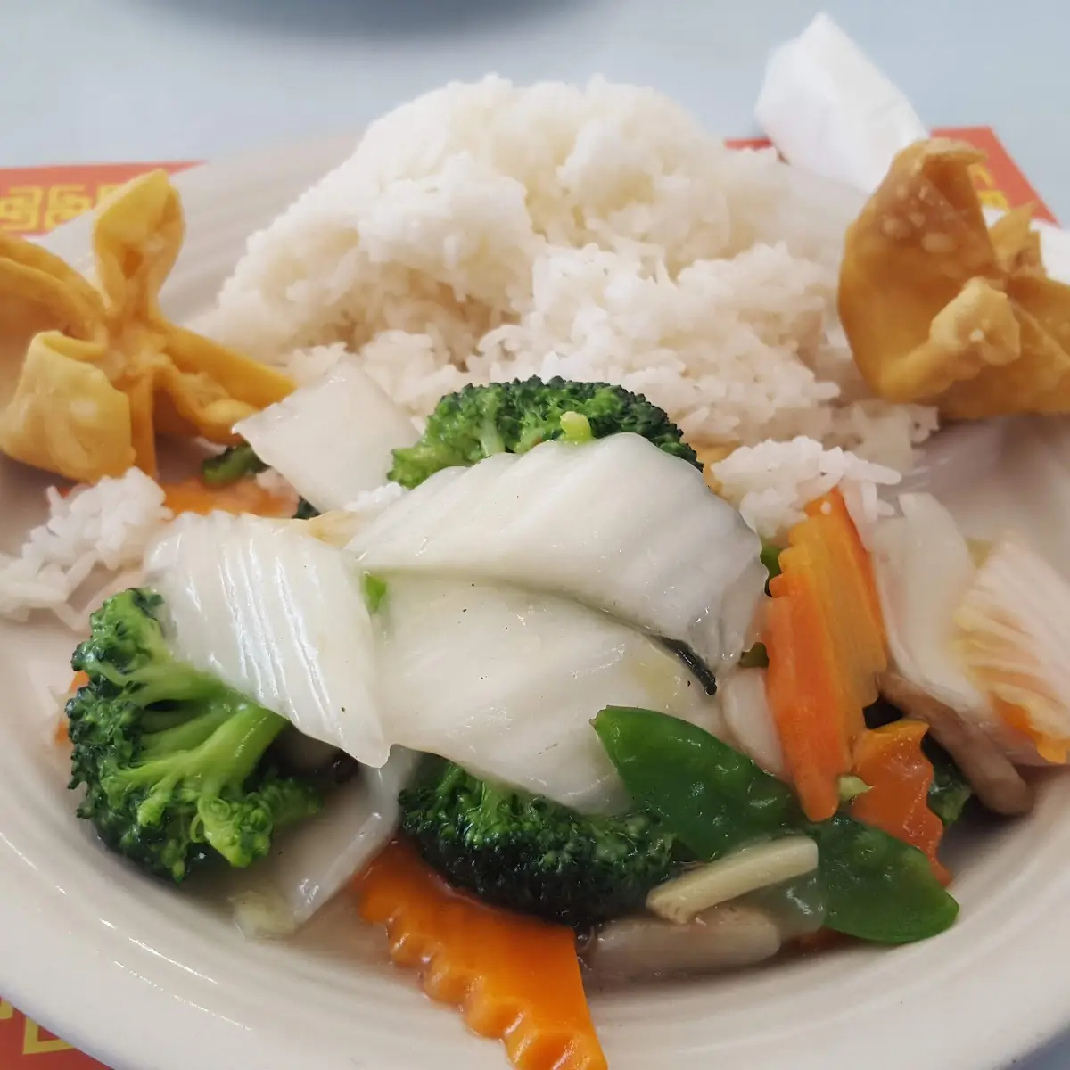 Steamed Mixed Chinese Vegetables