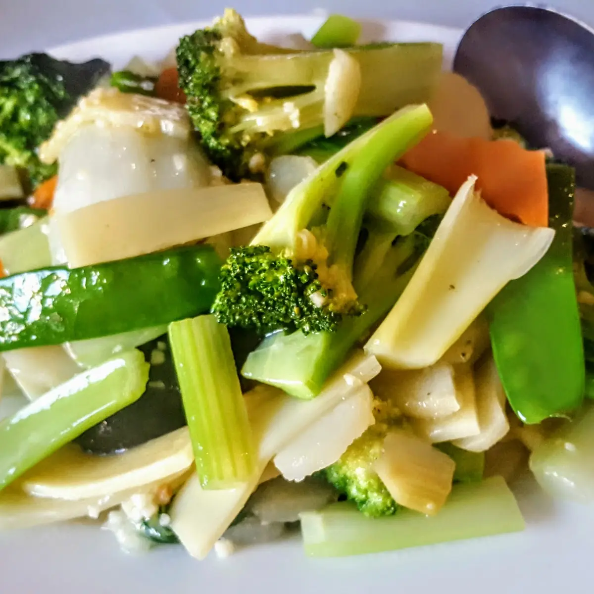 Mixed Vegetables w Garlic Sauce
