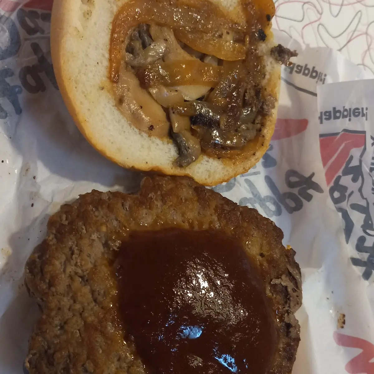 Mushroom Swiss Burger