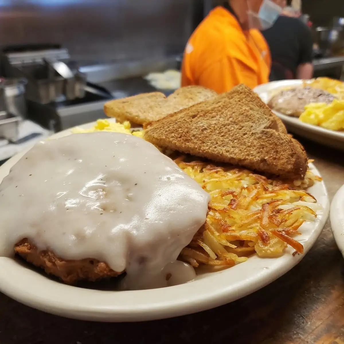 Country Fried Steak & Eggs