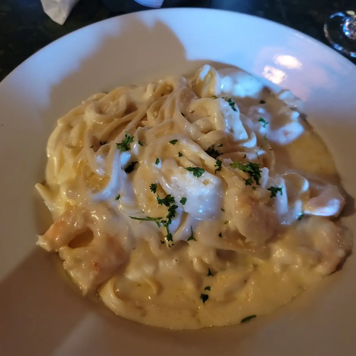 Shrimp Alfredo