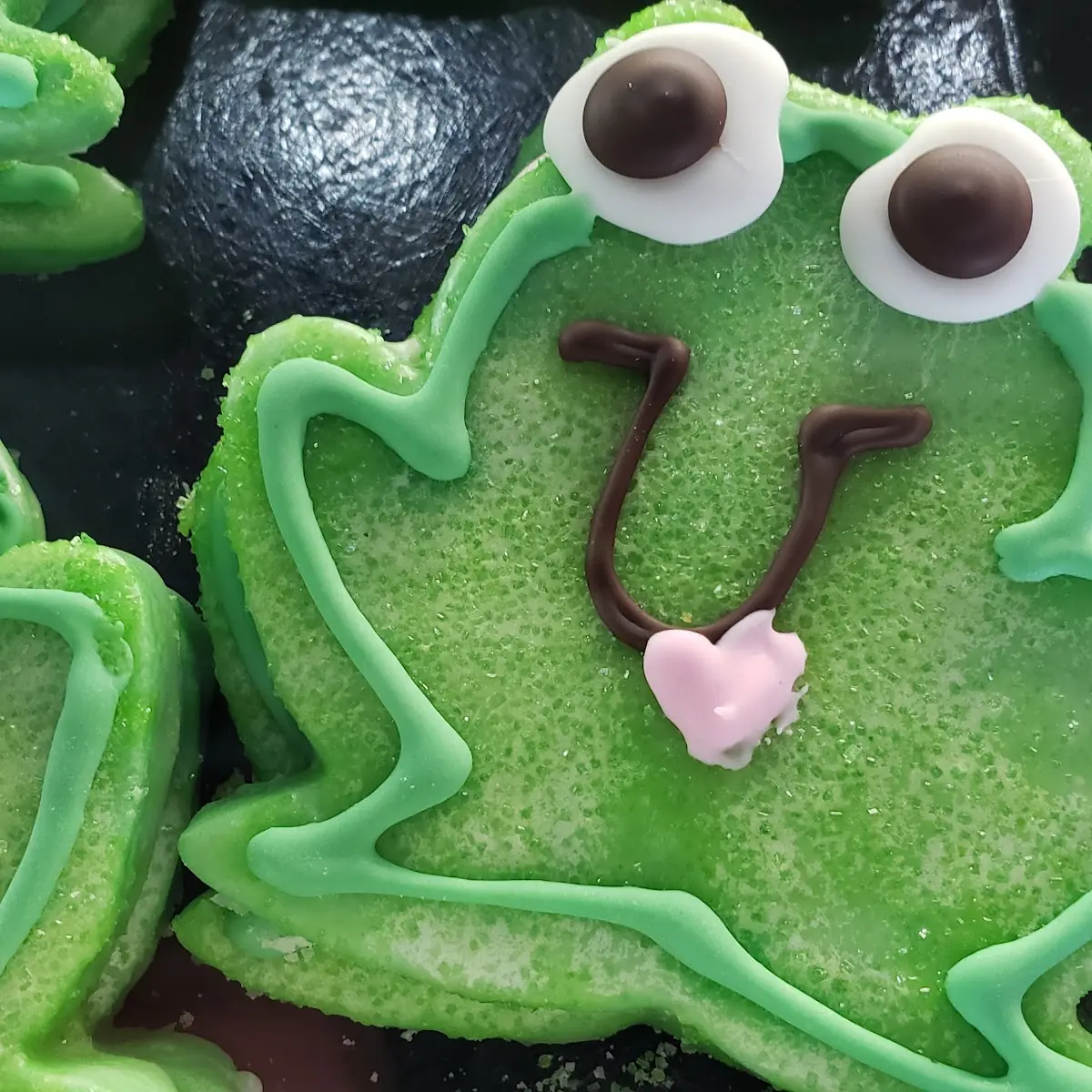 Frog Sugar Cookie