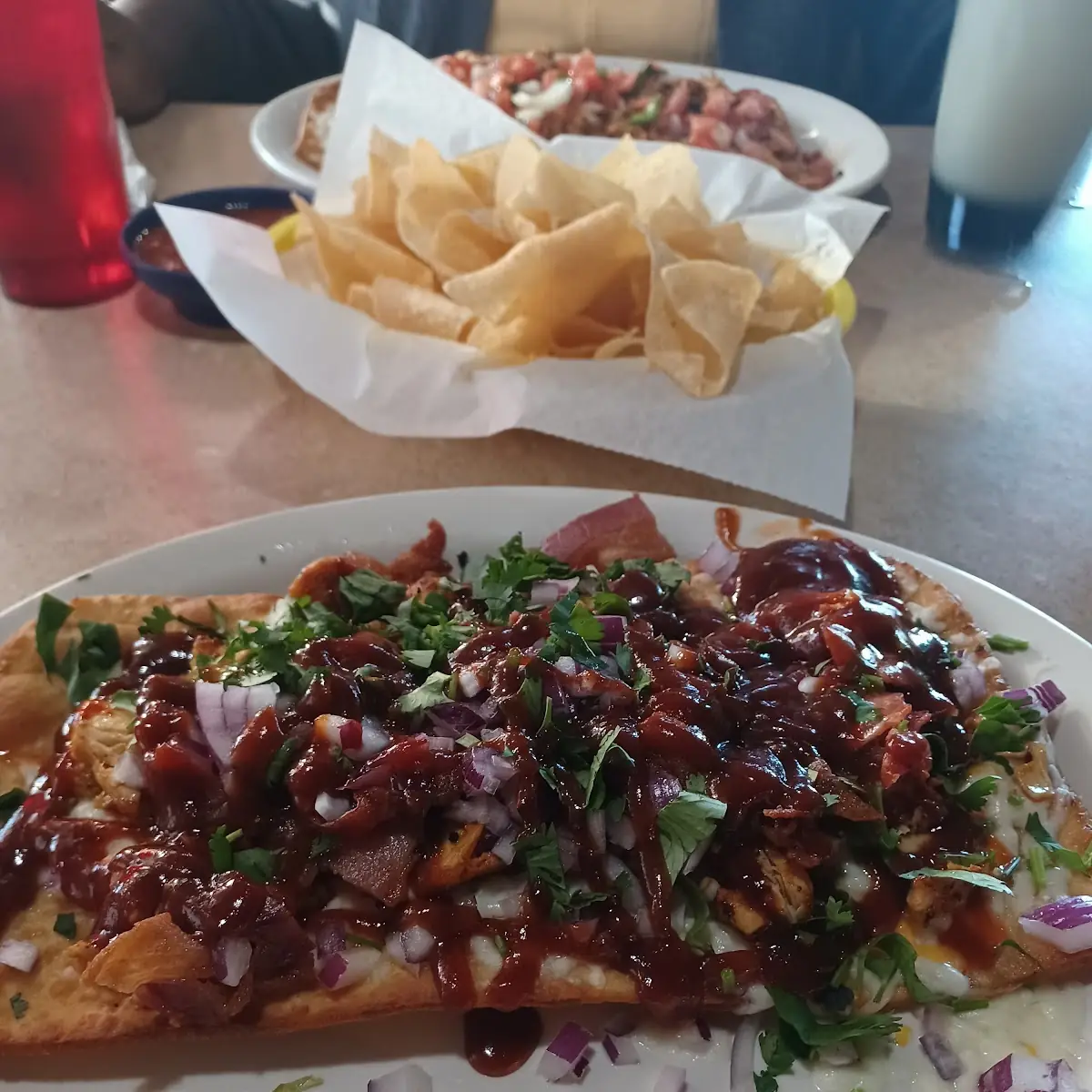 BBQ Chicken Flatbread Pizza