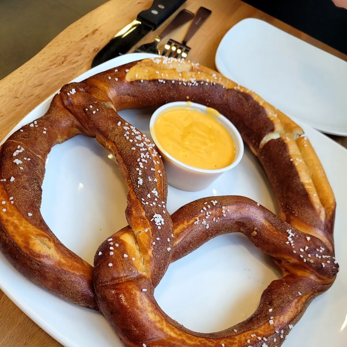 Big Pretzel with Beer Cheese