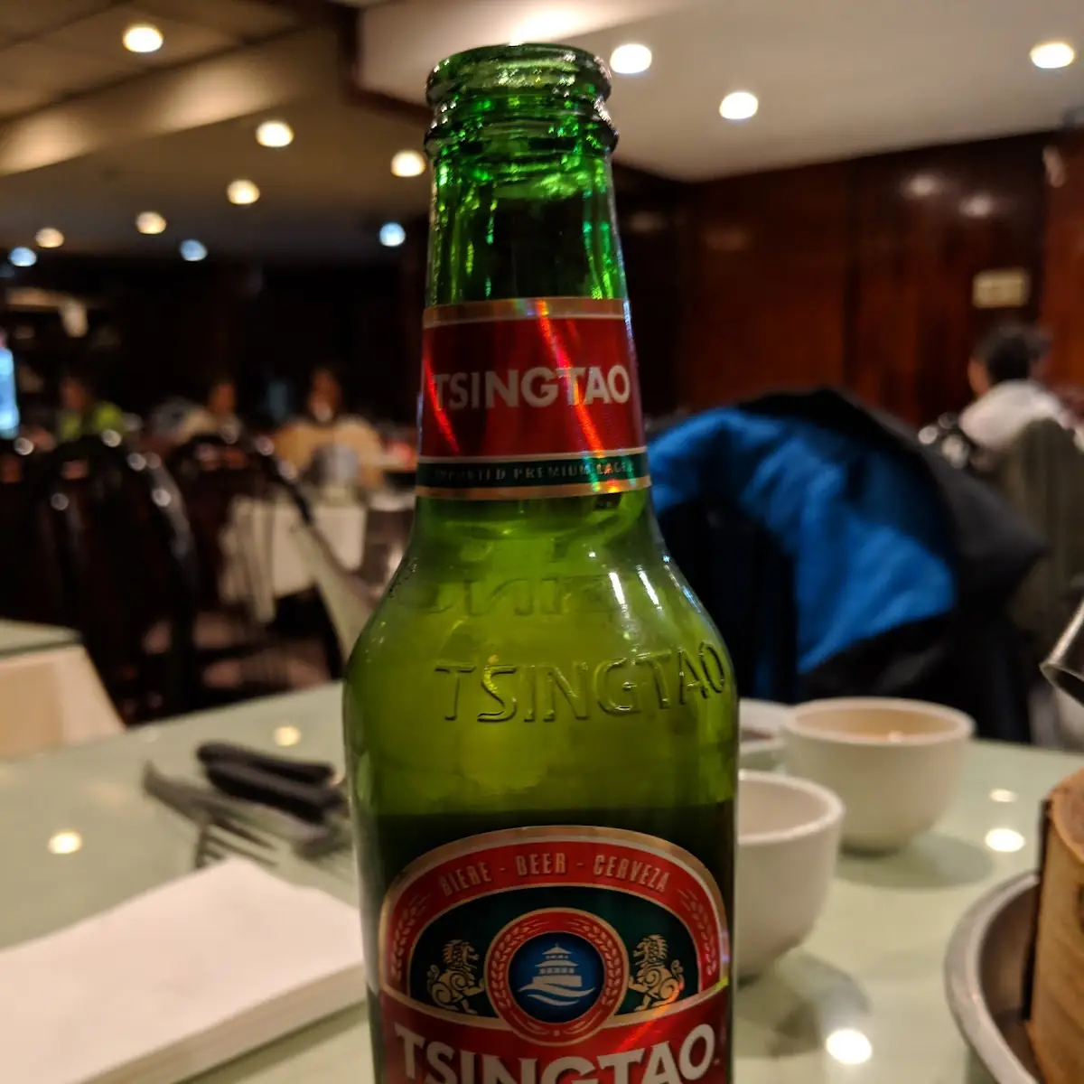Tsing Tao Beer Bottle