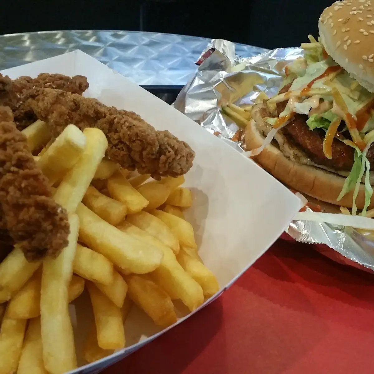 Chicken Tenders and Fries