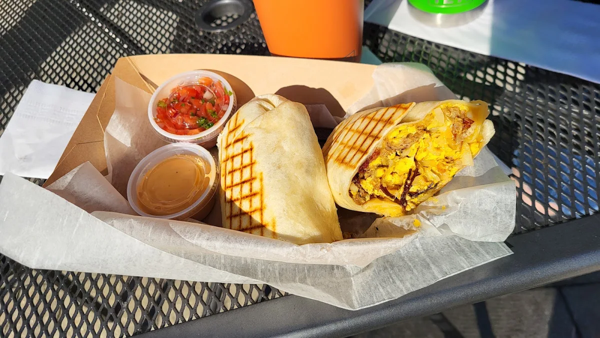 Breakfast Burrito w Brisket