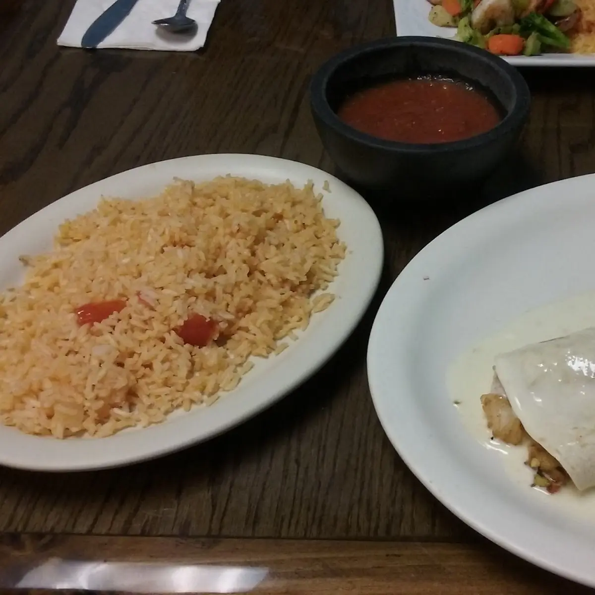 Seafood Burrito