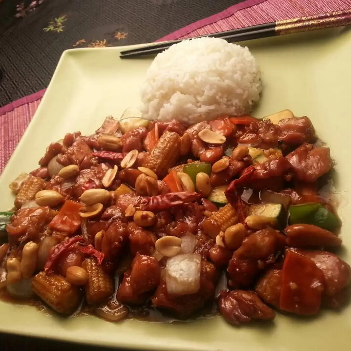 Spicy Teriyaki Chicken Burger