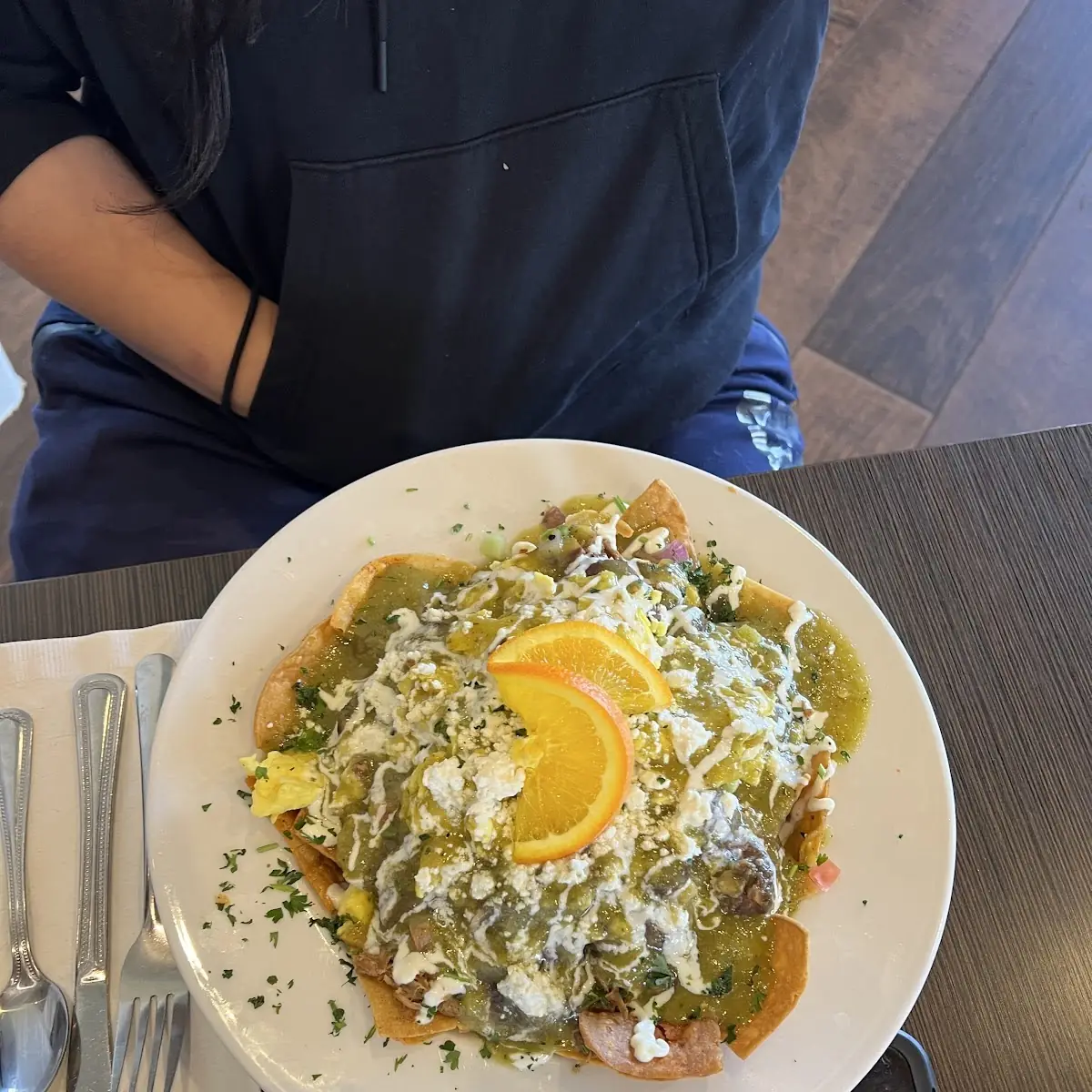 Green Chilaquiles