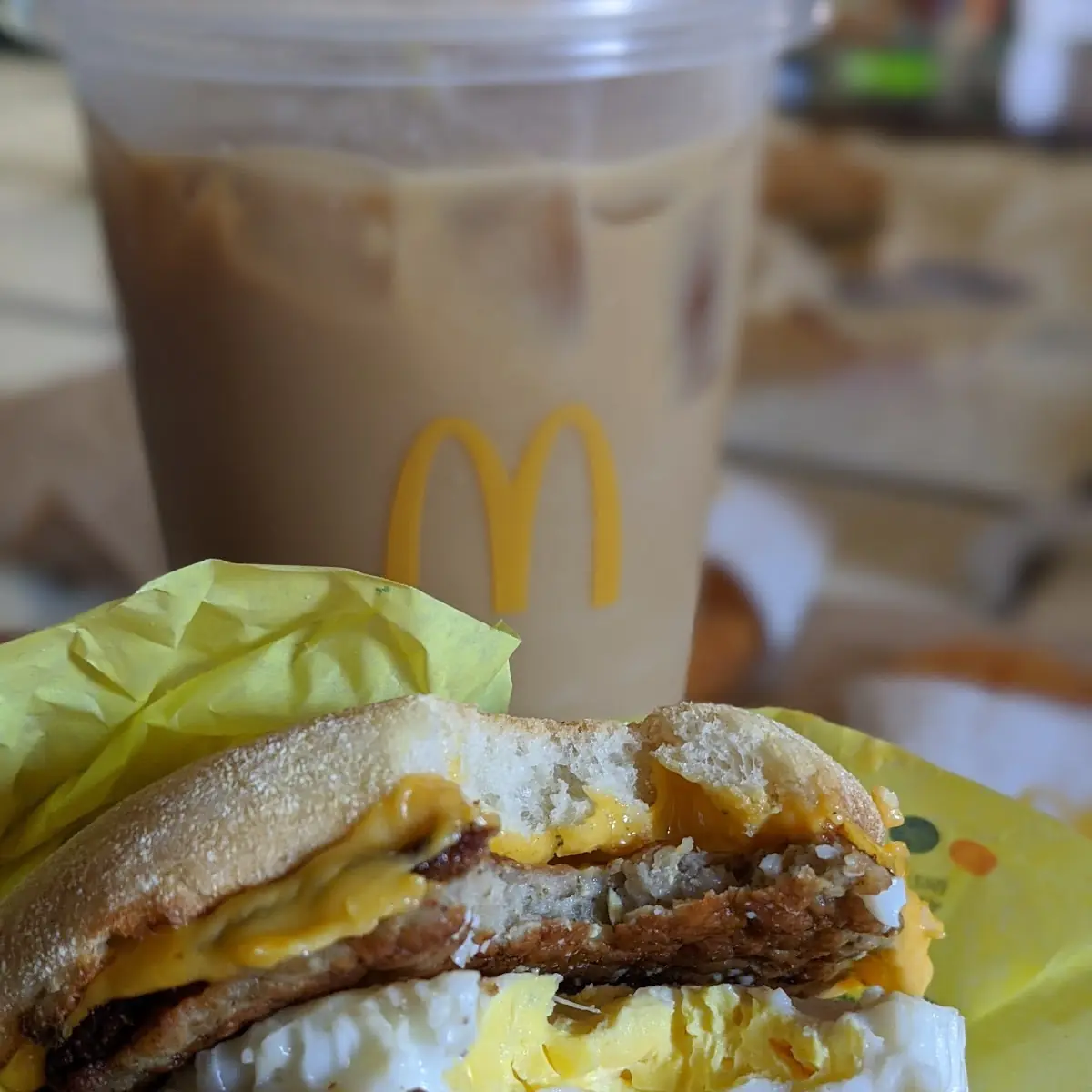 Sausage and Egg Mcmuffin