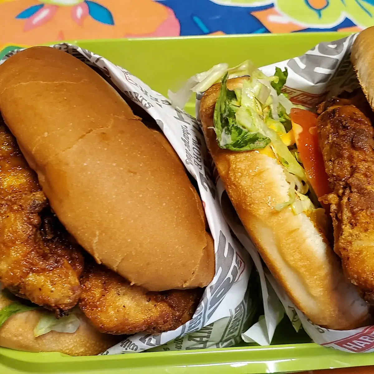Golden Fried Chicken Sandwiches