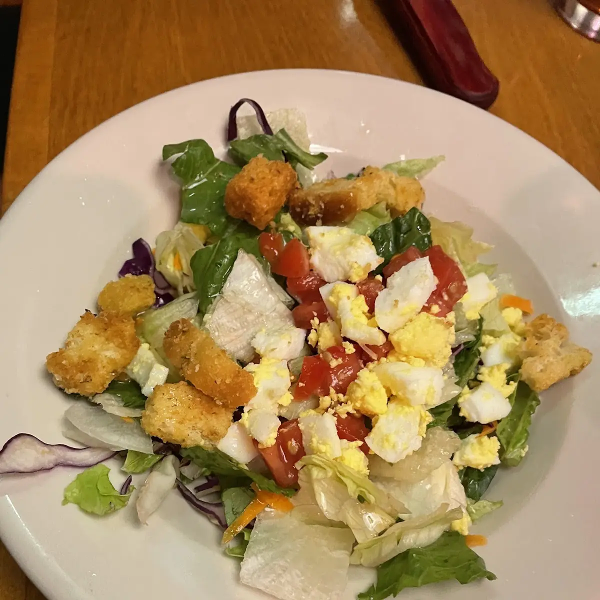 House Salad with Ranch Dressing