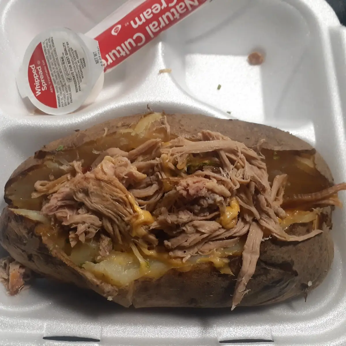 Potato with BBQ Pork