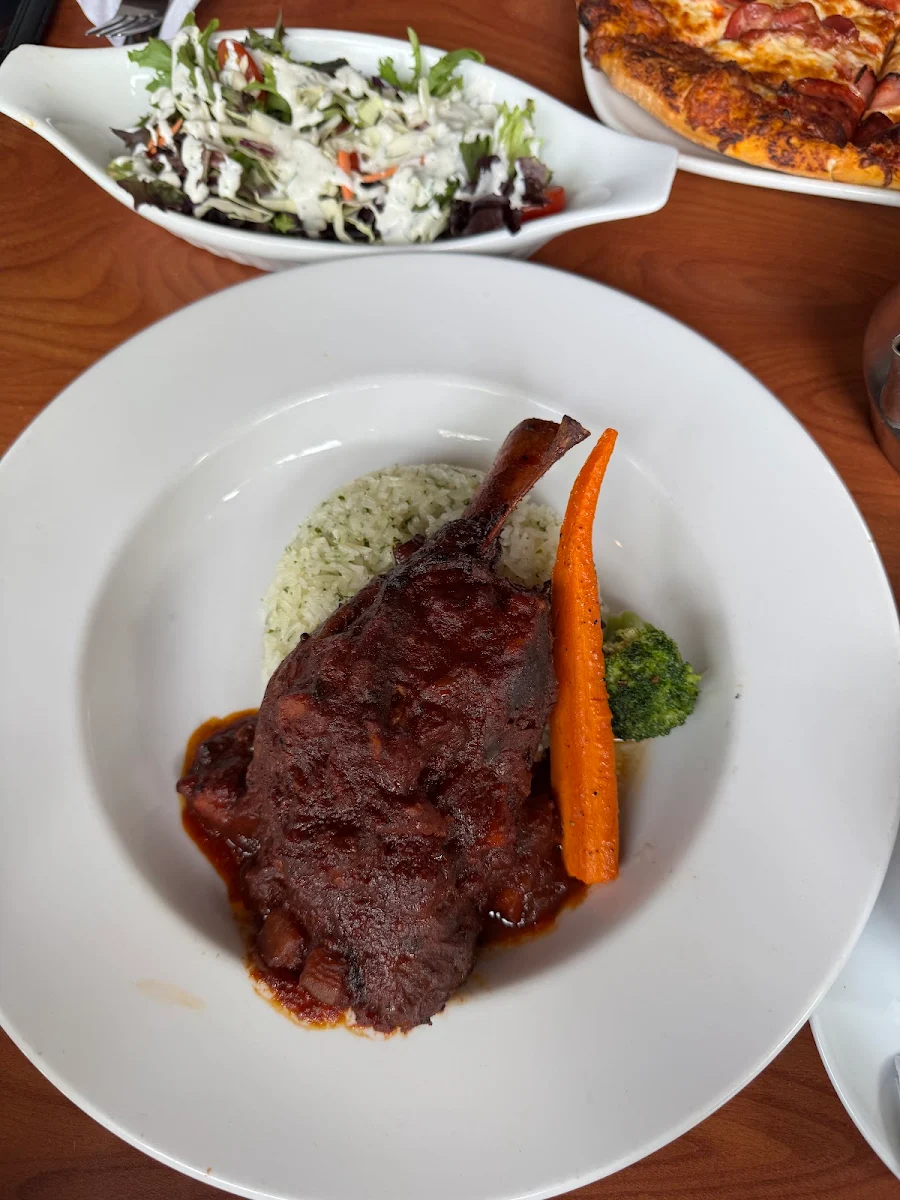 Braised Lamb Shank, All Seasons Grill Whistler