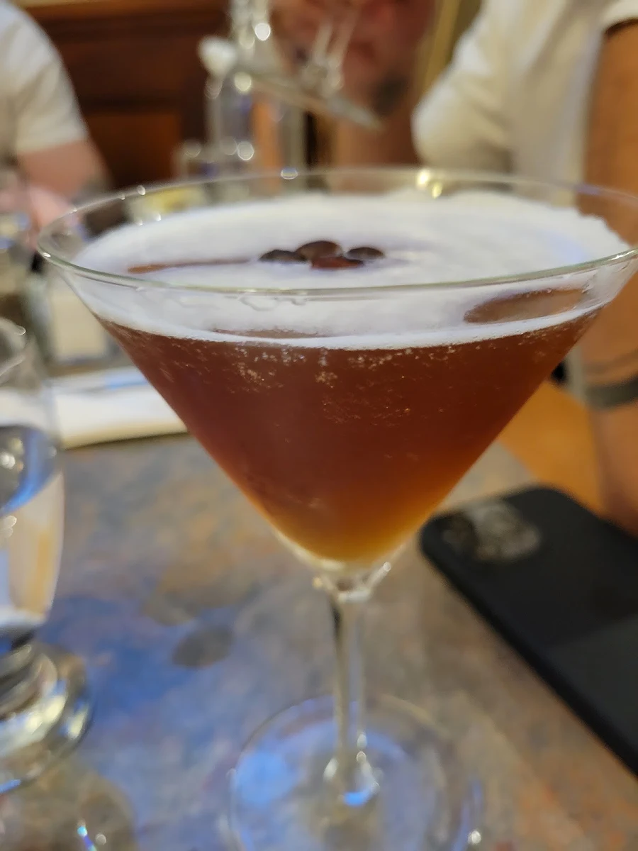 Espresso Martini, All Seasons Grill Whistler