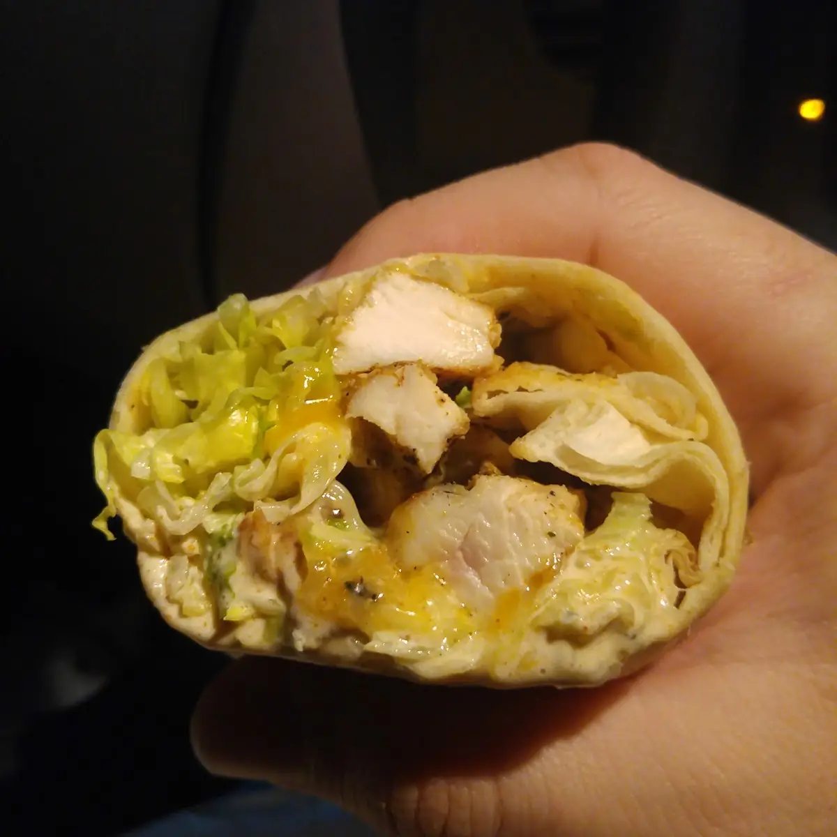 Cajun Chicken Wrap
