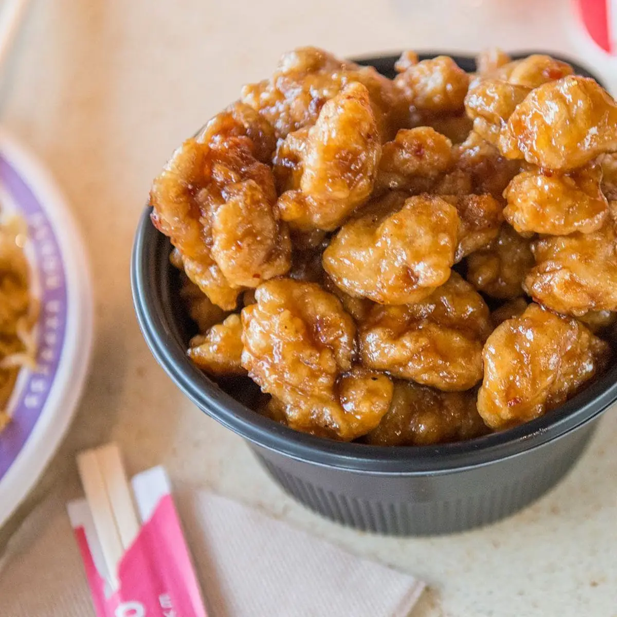 Orange Chicken Teriyaki Chicken Beef