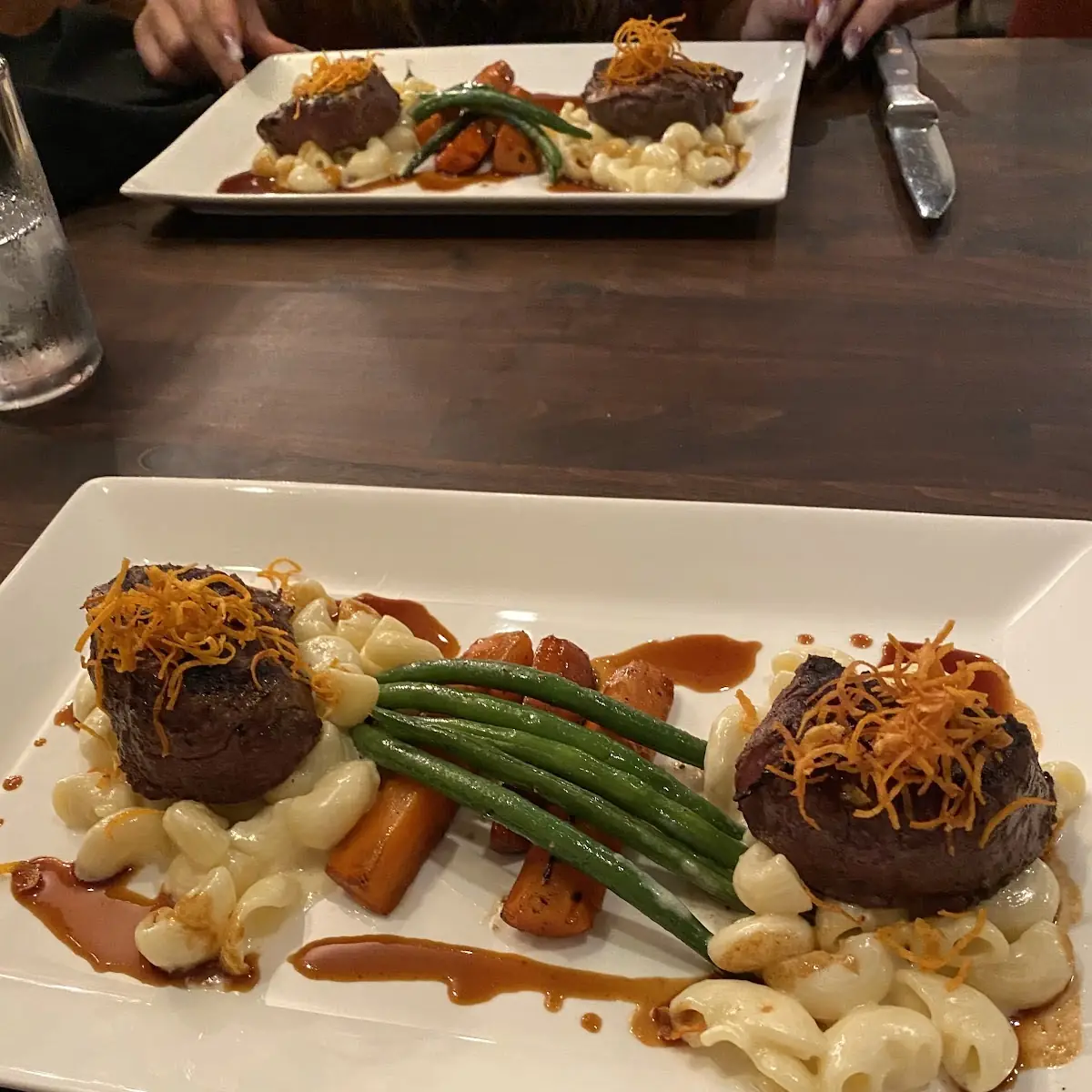 Filet Mignon with Scallops