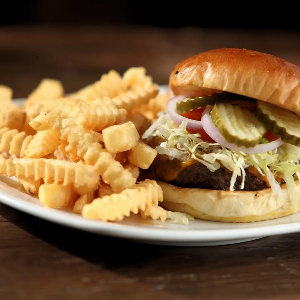 Whiskey River BBQ Burger