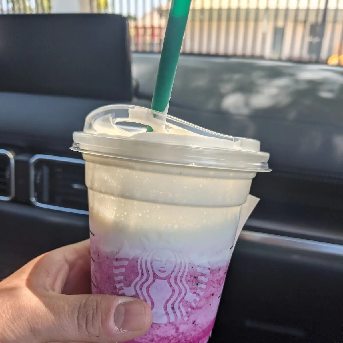 Dragon Fruit Drink Blended