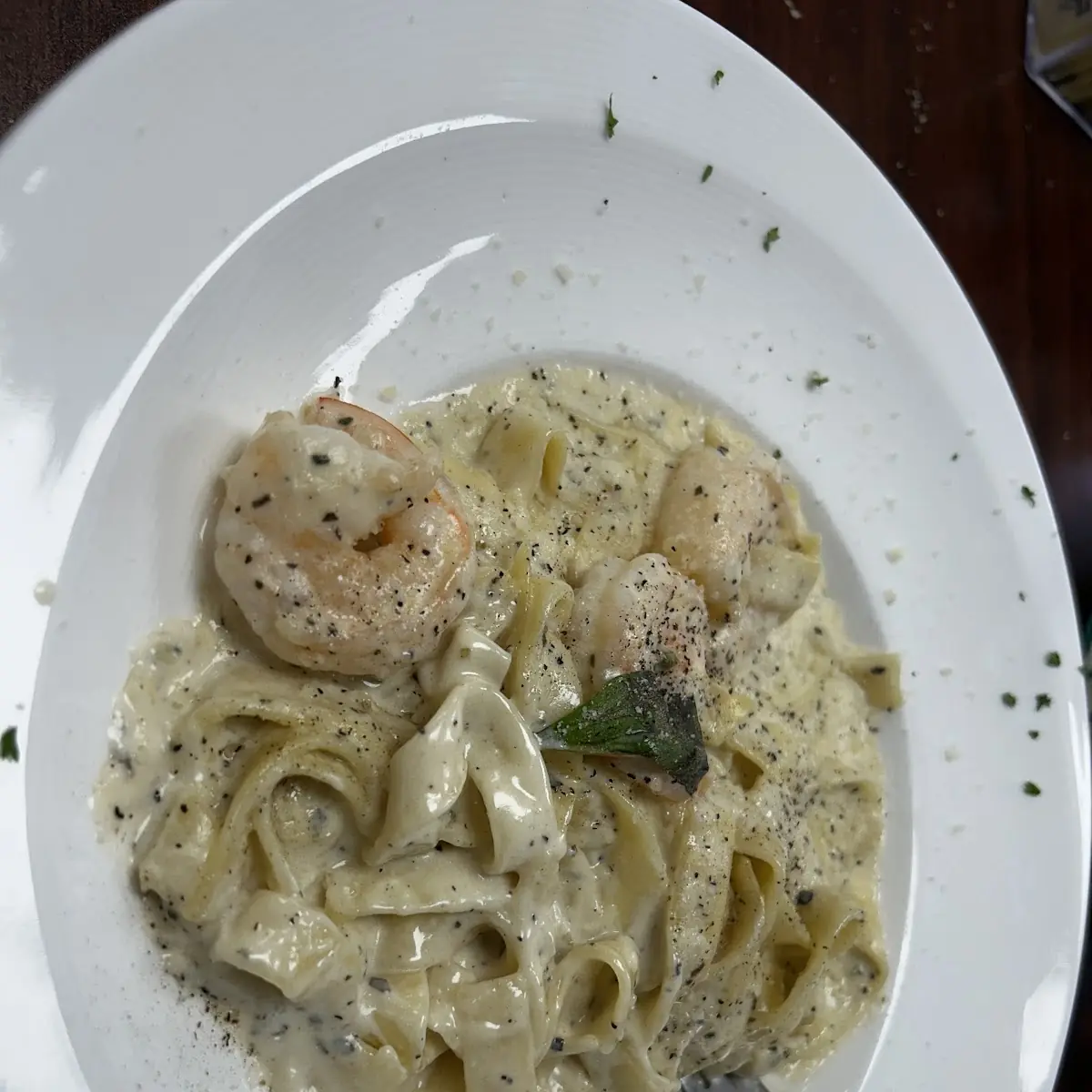 Shrimp Alfredo Pasta
