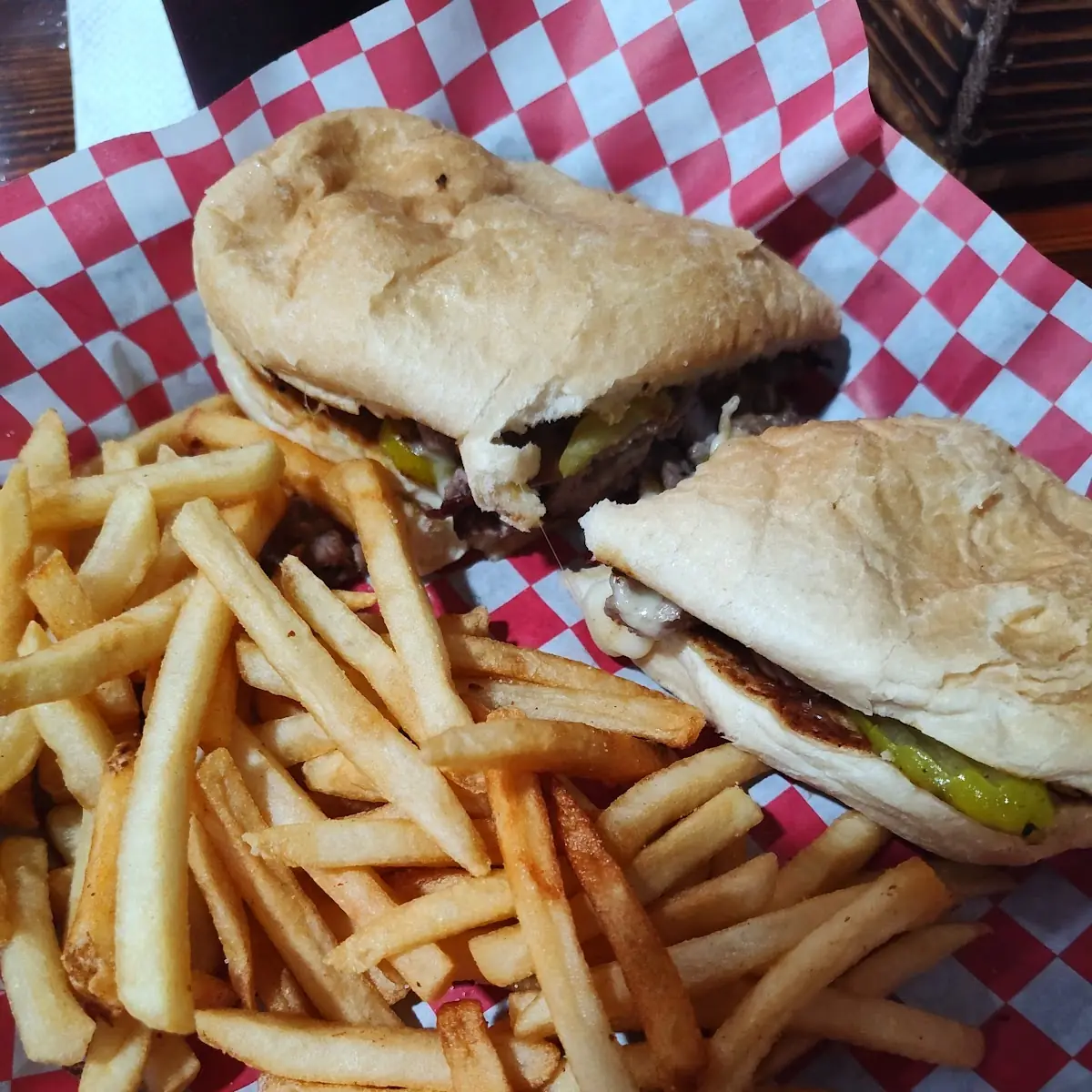 Philly Cheese Steak with Just Provolone and Banana Peppers