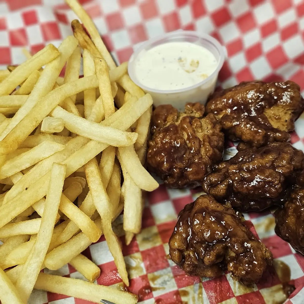 Wings and Fries