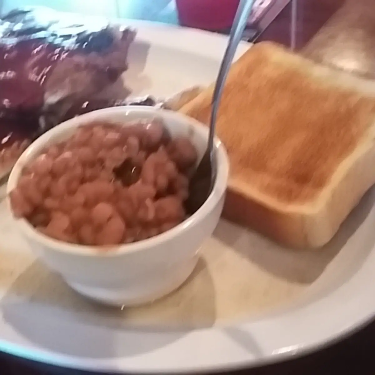Baked Beans with Rib Meat