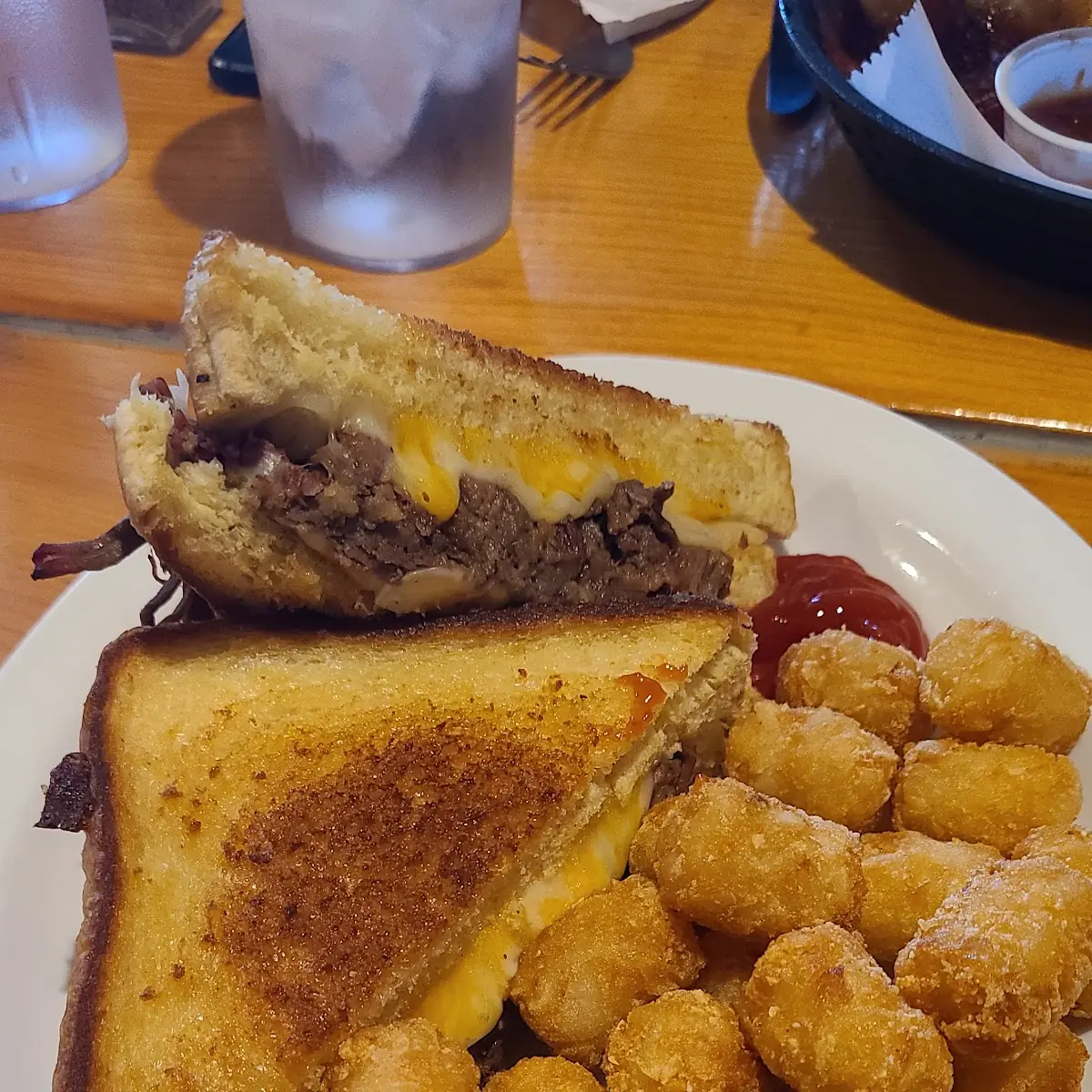 Brisket Grilled Cheese Sandwich