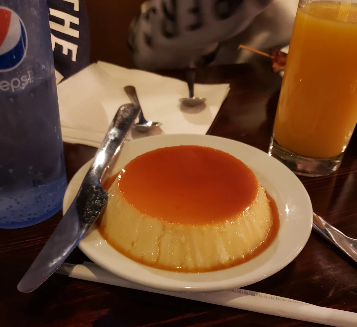 Leche Flan, Barkada Grill - Central