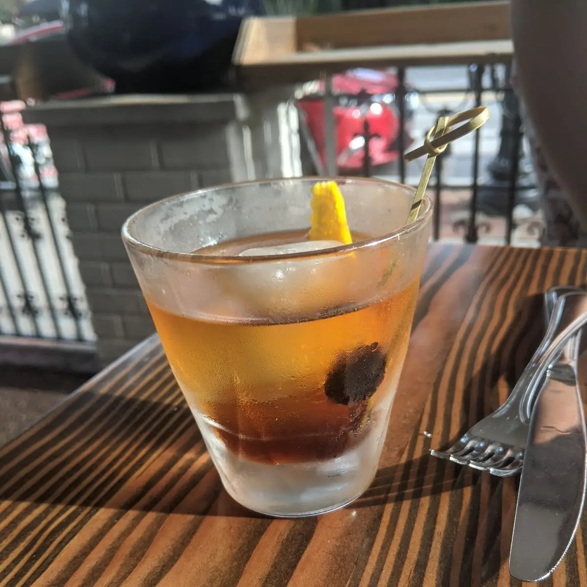 Smoked Old Fashioned