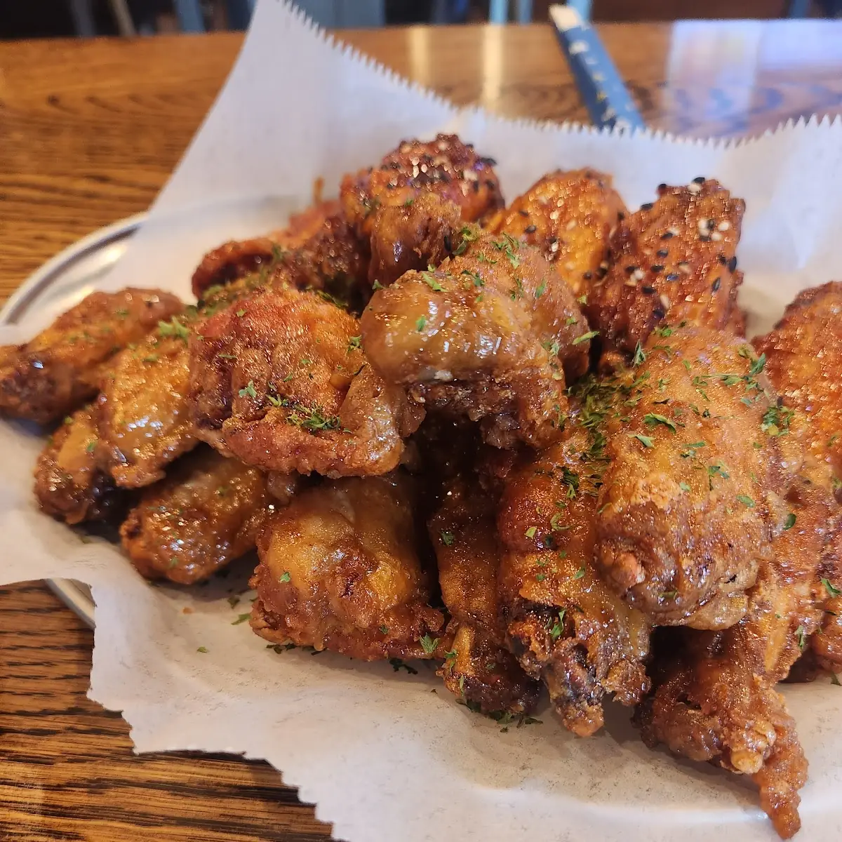 Soy Garlic Chicken Wings