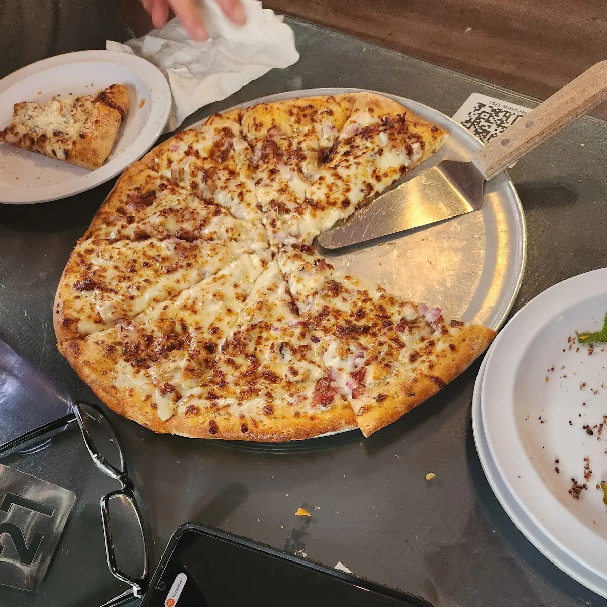 Chicken Bacon Ranch Pizza